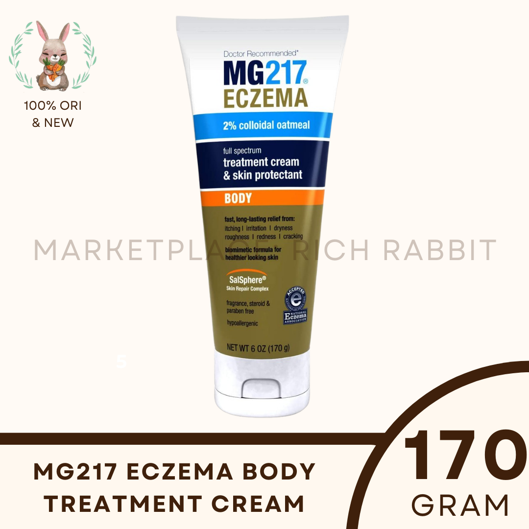 Jual Mg217 Eczema Body Cream Moisturizing 2 Colloidal Oatmeal Mg 217 Body Di Seller Rich