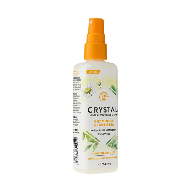 Jual Crystal Essence Chamomile & Green Tea Deodorant Body Spray [118mL