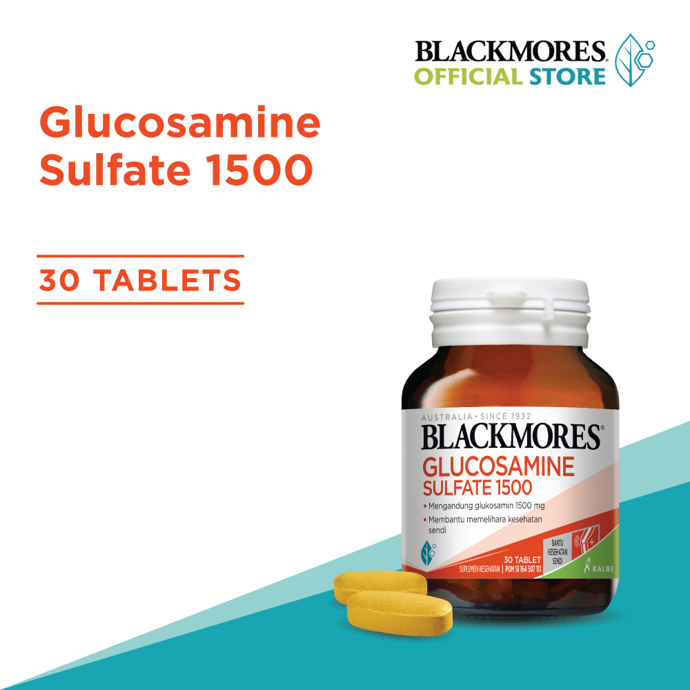 Jual Blackmores Glucosamine Sulfate 1500 [30 Tablet] Di Seller