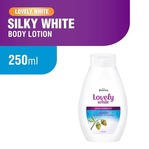 Jual Groceries Emeron Lovely Silky White Body Lotion [250 Ml] Di