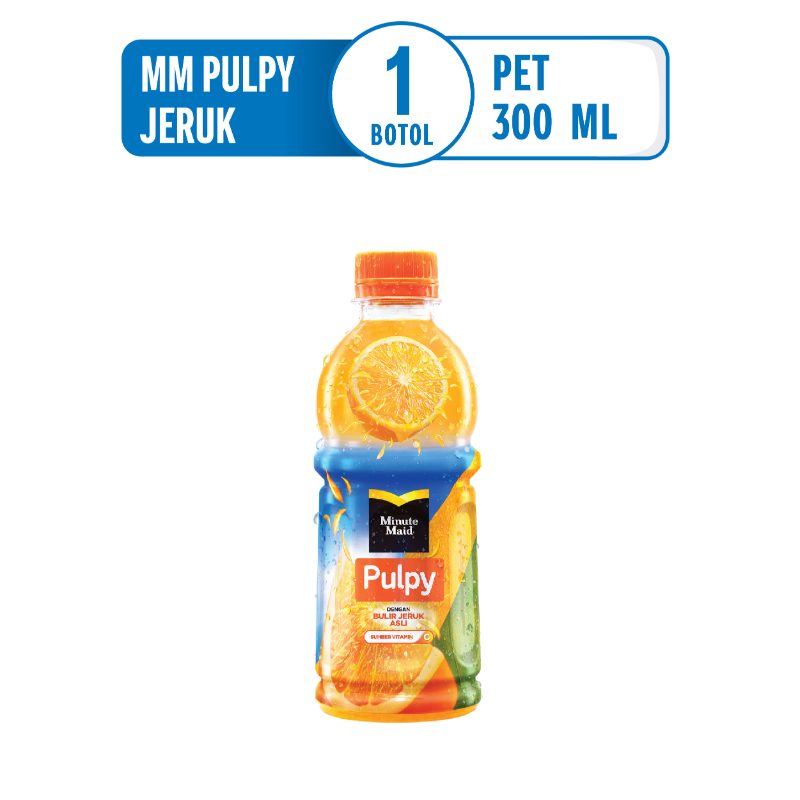 Minute maid pulpy orange 300ml btl