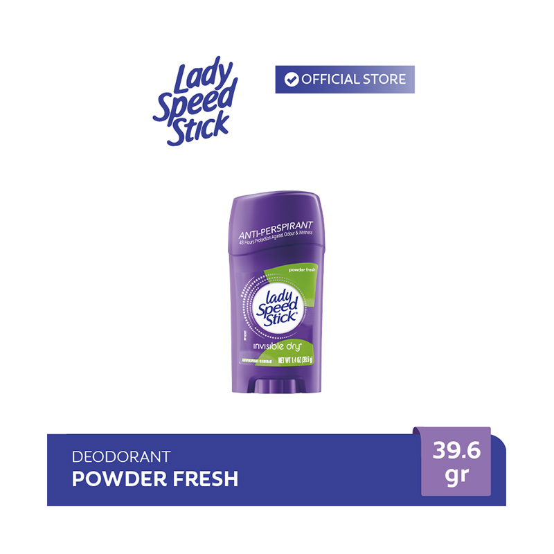 Jual Lady Speed Stick Powder Fresh Deodorant Stick [39.6g] Di Seller