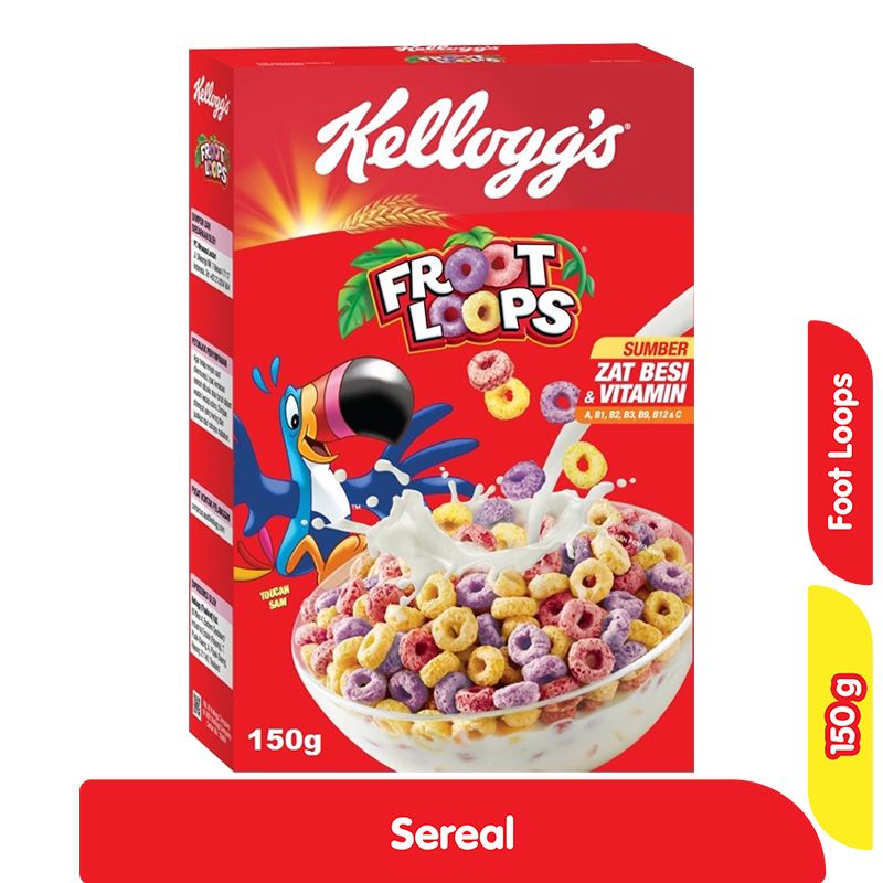 Jual Kellogg's Froot Loops Sereal 150 g di Seller Alfamart ALFAMART