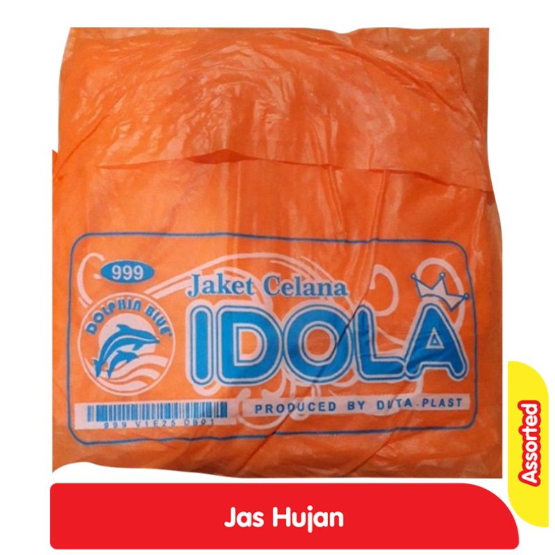 Promo Idola Jas Hujan Assorted Diskon 4% di Seller Alfamart Click