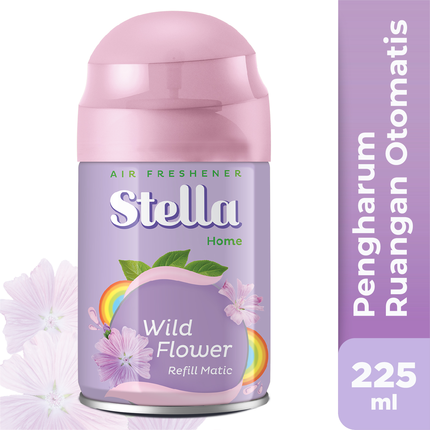 Promo Stella Matic Refill Wild Flower 225ml Refill Pengharum Ruangan