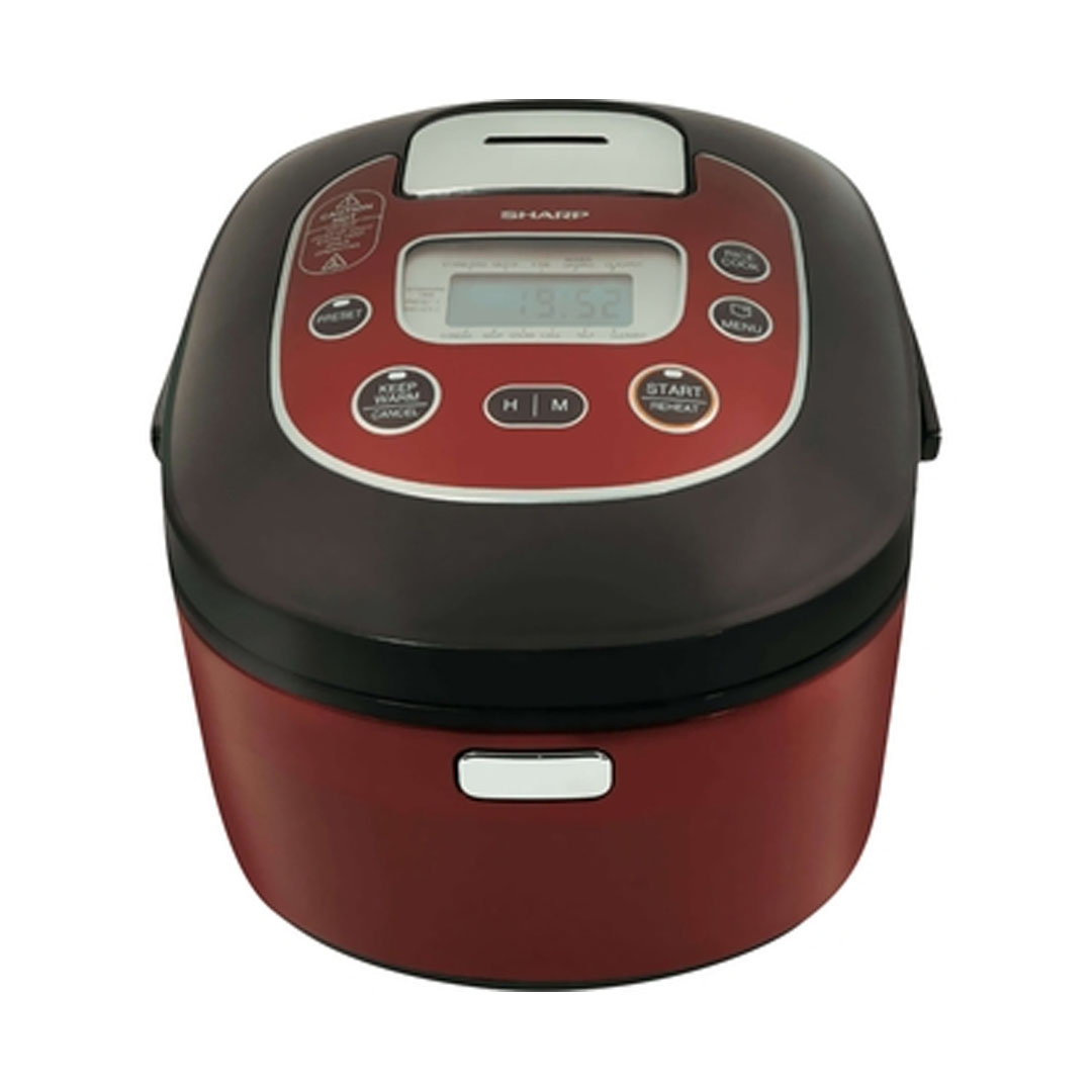 Jual Sharp Ksth18rd Digital Rice Cooker 1.8 Liter Red Di Seller