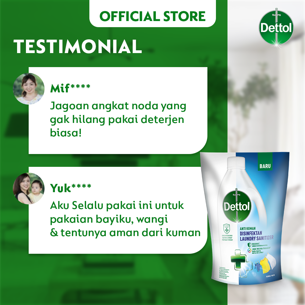 Jual Dettol Disinfectant Laundry Sanitizer Pembersih Pakaian [450 Ml