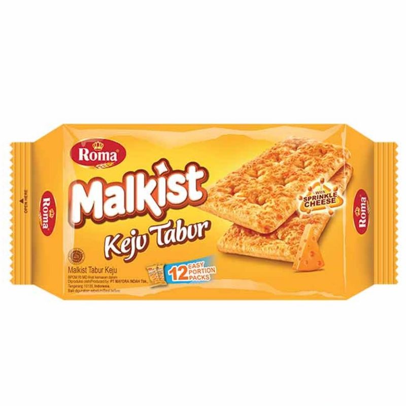 Jual Roma Malkist Keju Tabur Crackers 110 g di Seller Alfamart Click