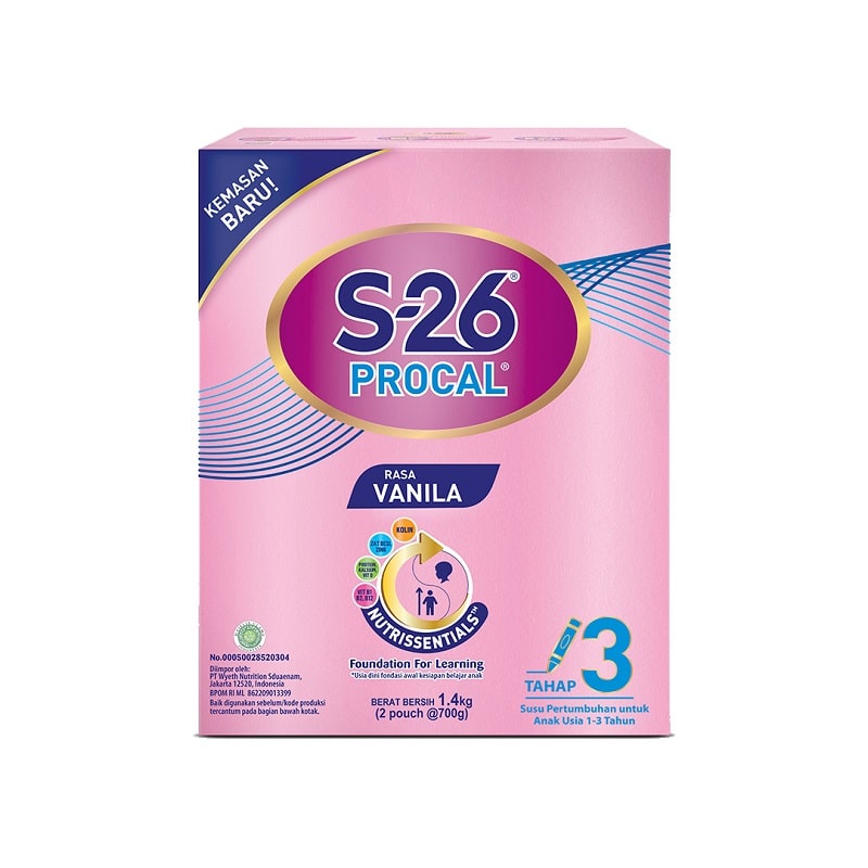 Jual S26 Procal Tahap 3 Susu Formula 1400 g(Kemasan ...