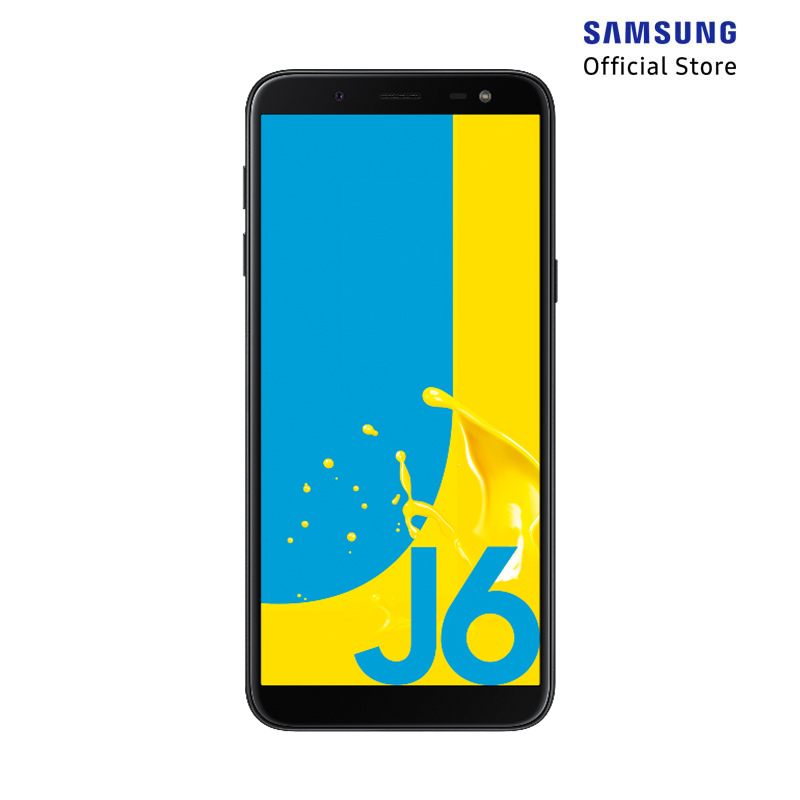 Jual Samsung Galaxy J6 Smartphone - Black [32GB/ 3GB/ O