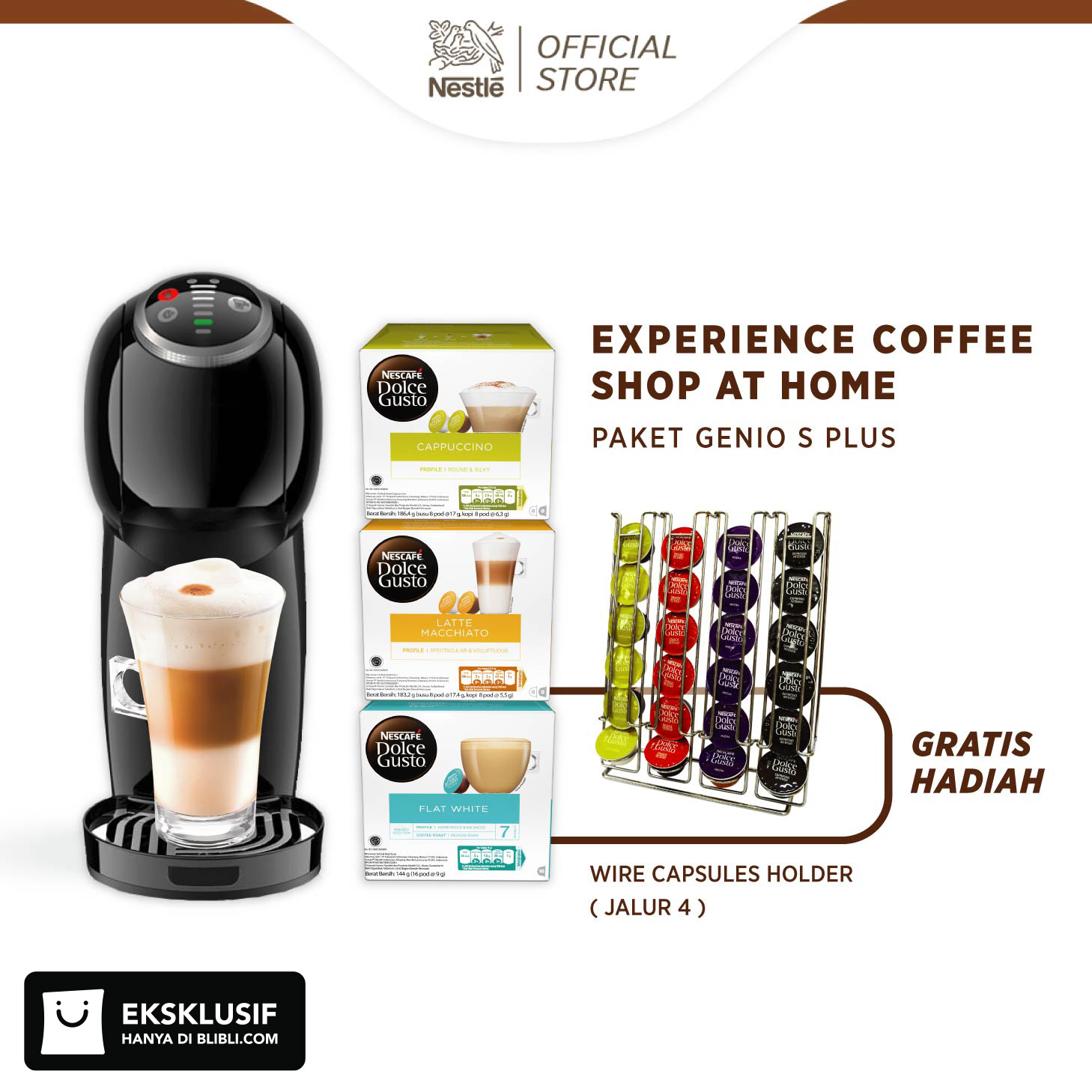 Promo Nescafe Dolce Gusto Genio S Plus 