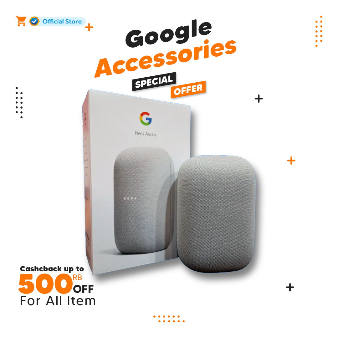 Promo Google Nest Audio Smart Speaker 