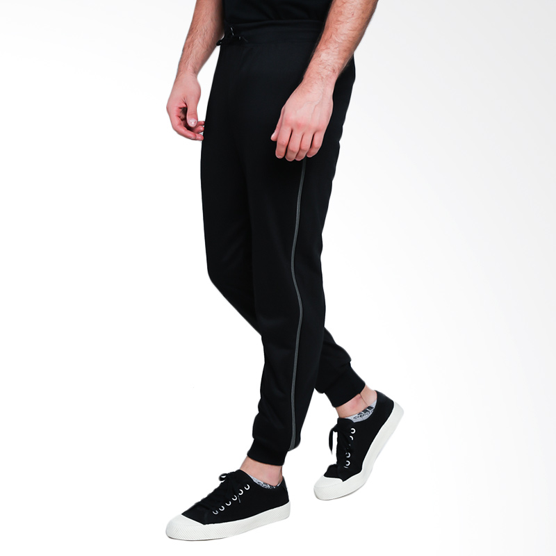 Jual Monstore Side Zipper Track Pants Celana Panjang