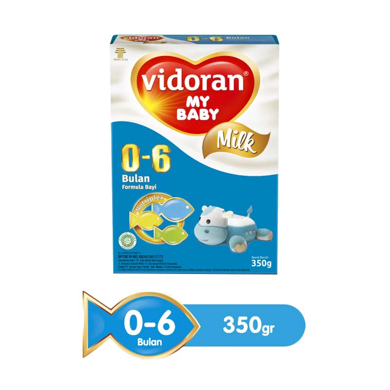 Jual Vidoran My Baby Nutriplex Susu Formula 350 G 0 6 Bulan Online Harga Kualitas Terjamin Blibli Com