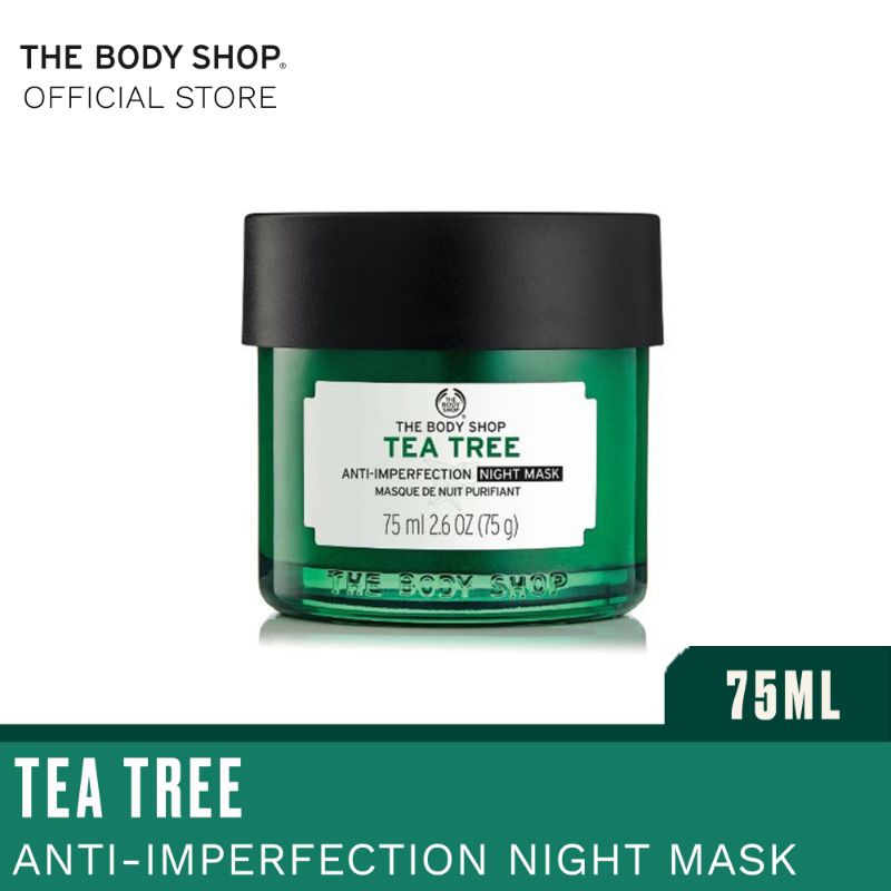 Jual The Body Shop Tea Tree Overnight Mask [75 mL] di Seller shishi
