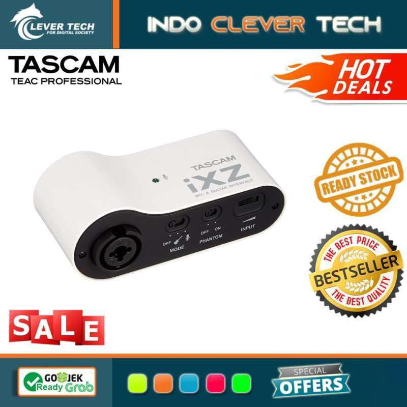 Jual Tascam iXZ Mic & Instrument Interface di Seller Clever Tech