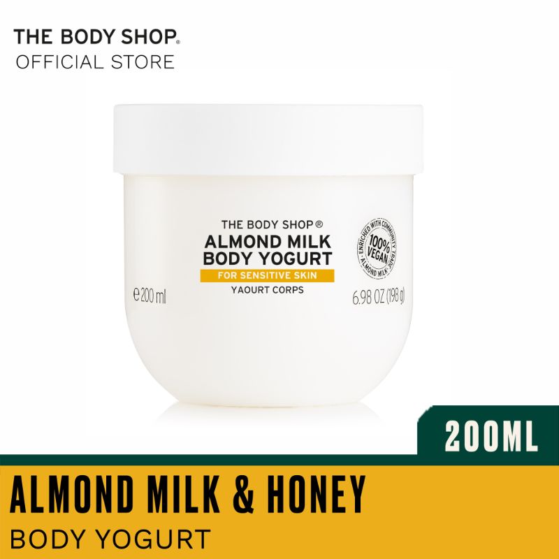 Jual The Body Shop Almond Milk & Honey Body Yogurt [200 mL] di Seller