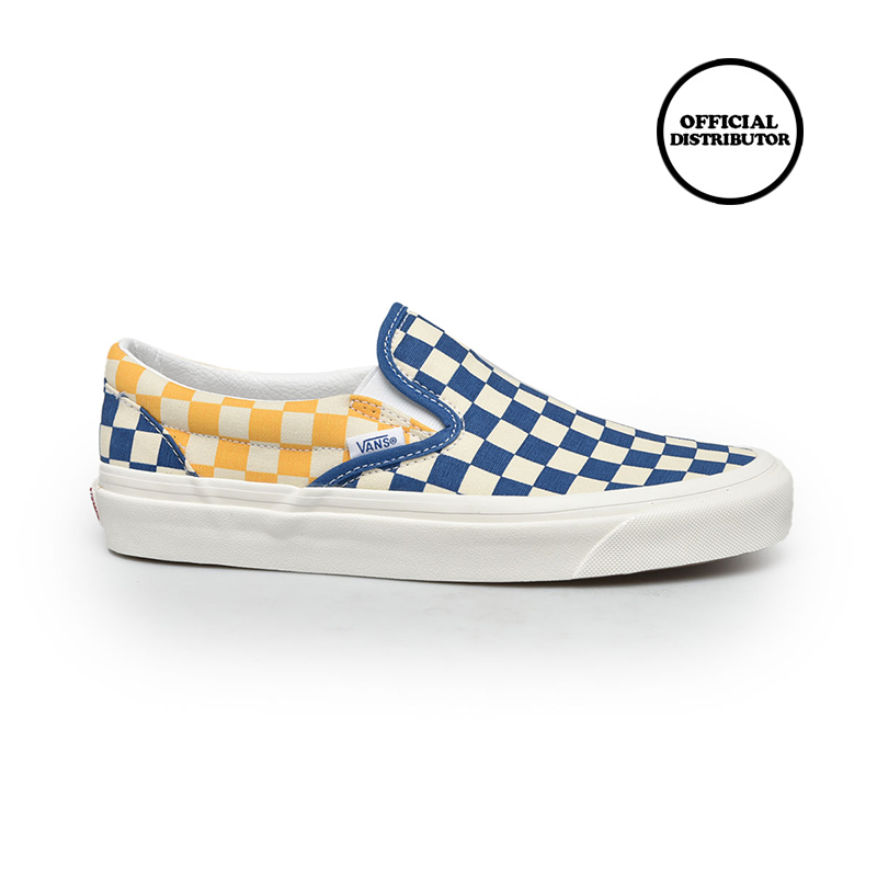 vans yellow gingham