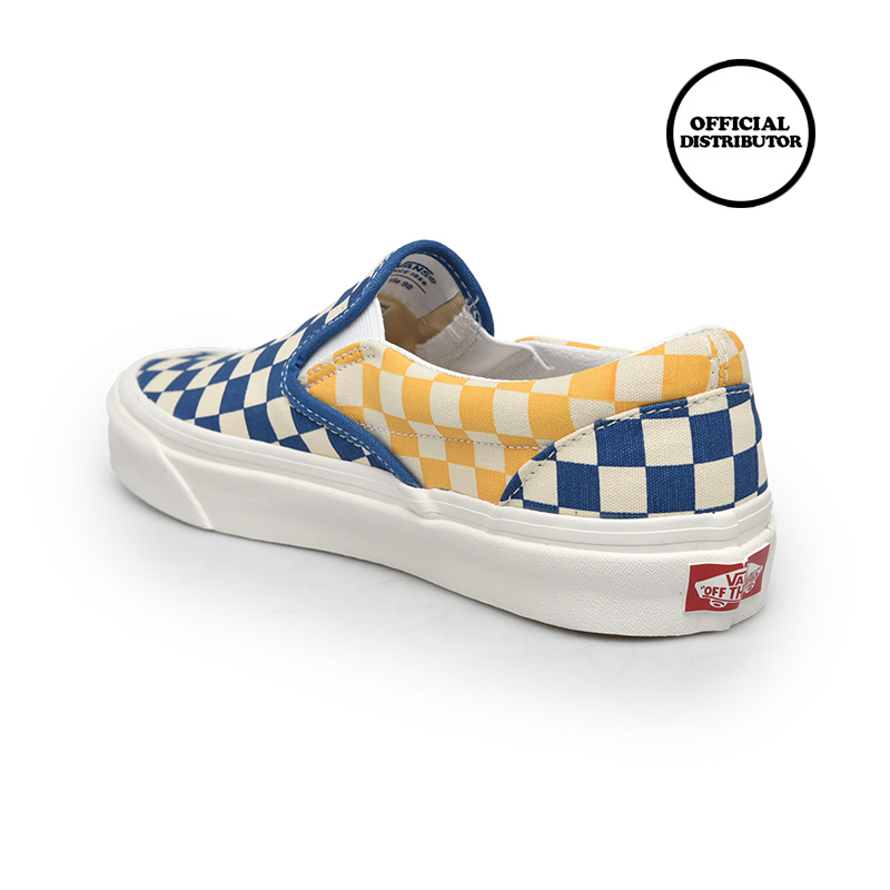 vans yellow gingham