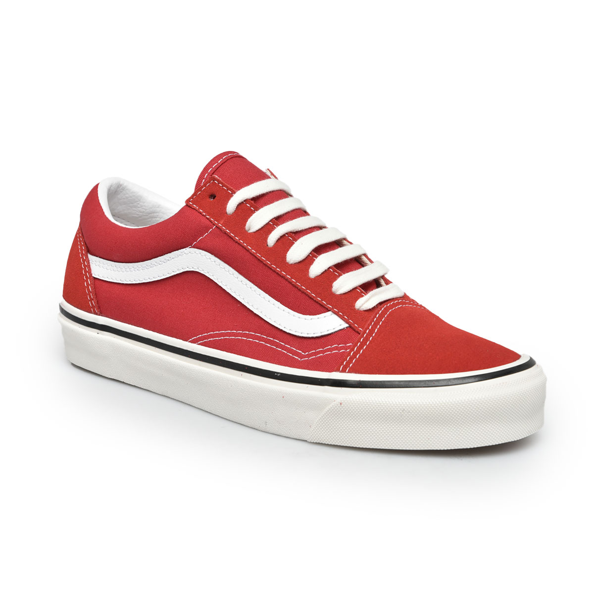 vans old skool low red