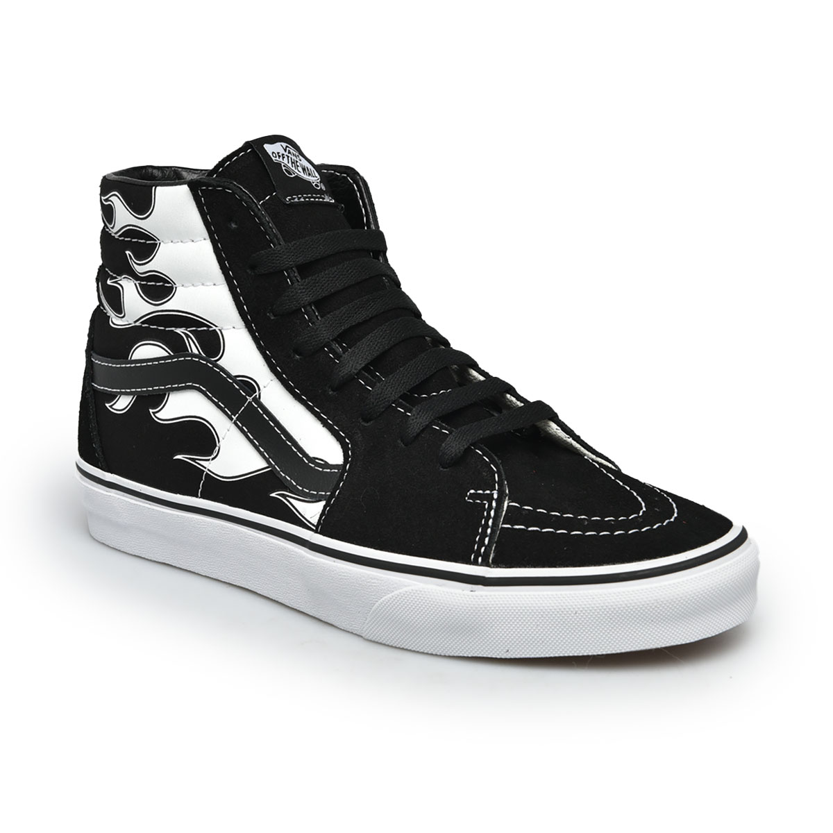 Jual Vans SK8 Hi Flame Black White VN0A32QGK68 7 di Seller