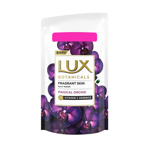 Jual LUX BODY WASH MAGICAL ORCHID LIQUID REFILL 825 ML di Seller