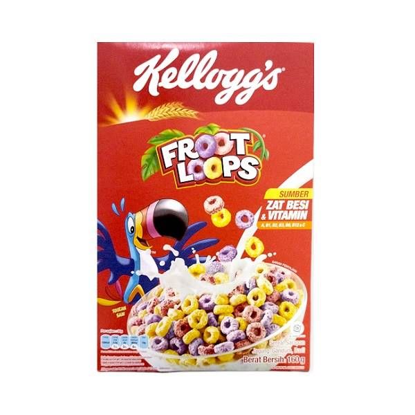 Jual KELLOGG S FROOT LOOPS BOX 160 GR di Seller Hypermart Citra Raya ...
