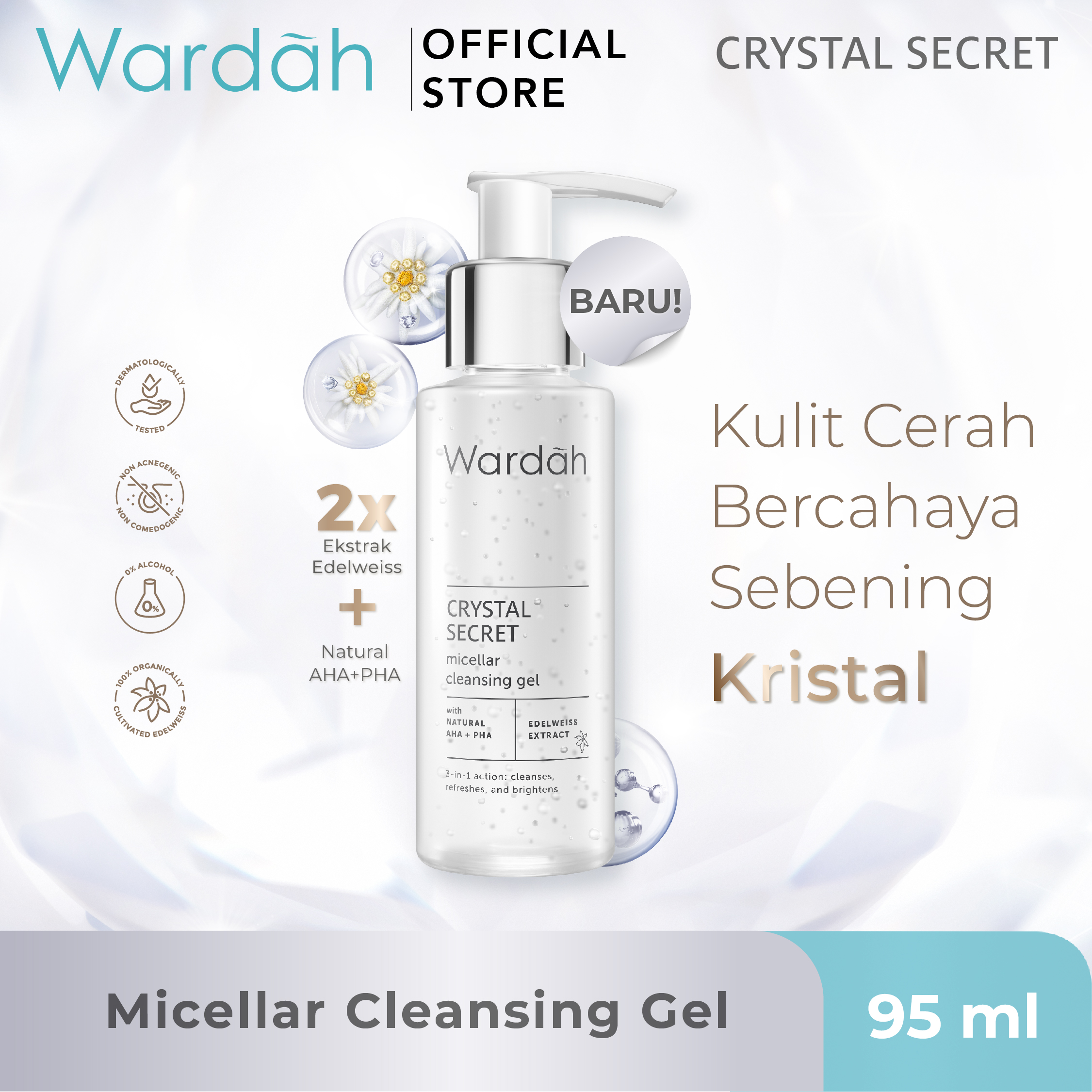 Crystal secret wardah