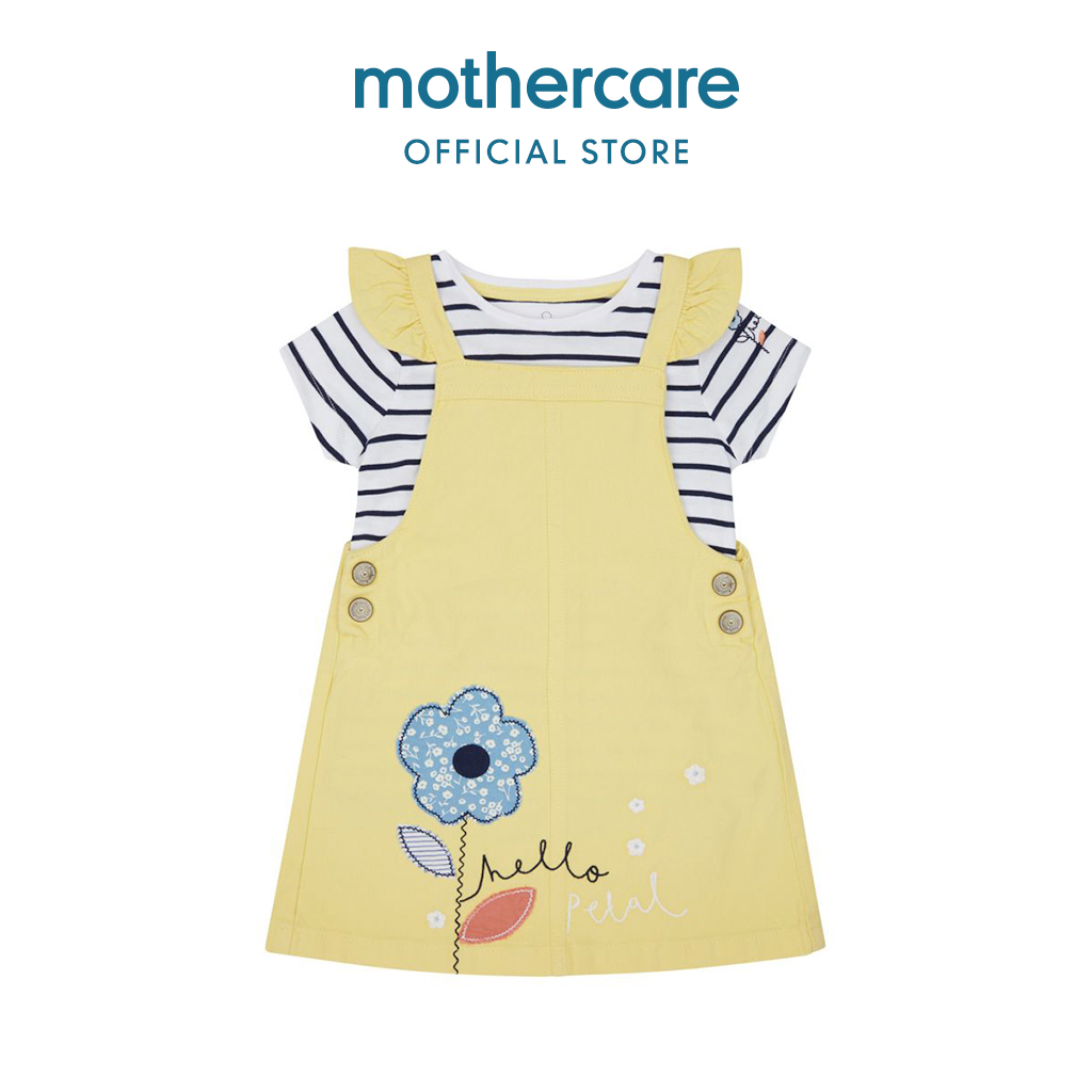 Mothercare sale yellow dress