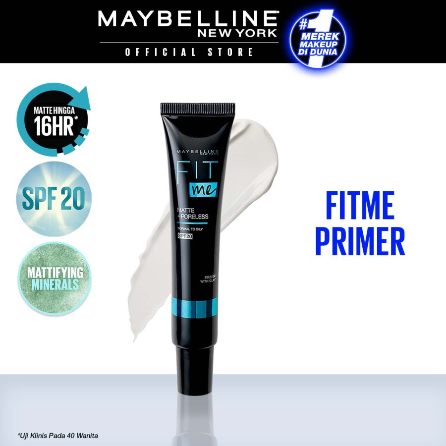 Promo Maybelline Fit Me Matte and Poreless Primer 30ml Diskon 13 di