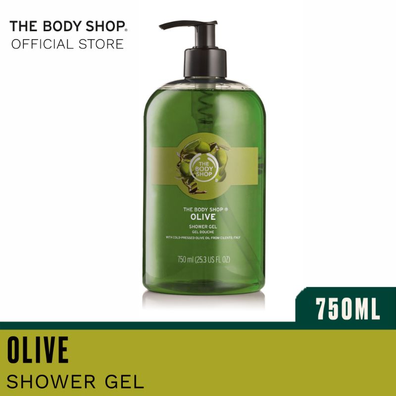 Jual The Body Shop Olive Shower Gel [750 mL] di Seller Hallo Shop
