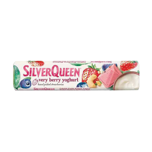 Jual SILVER QUEEN VERY BERRY 58 GR COKELAT di Seller Foodmart