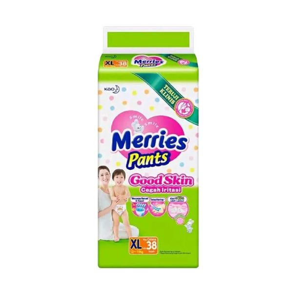 Jual Merries Pants Good Skin Popok Bayi [Size XL/ 38 pcs