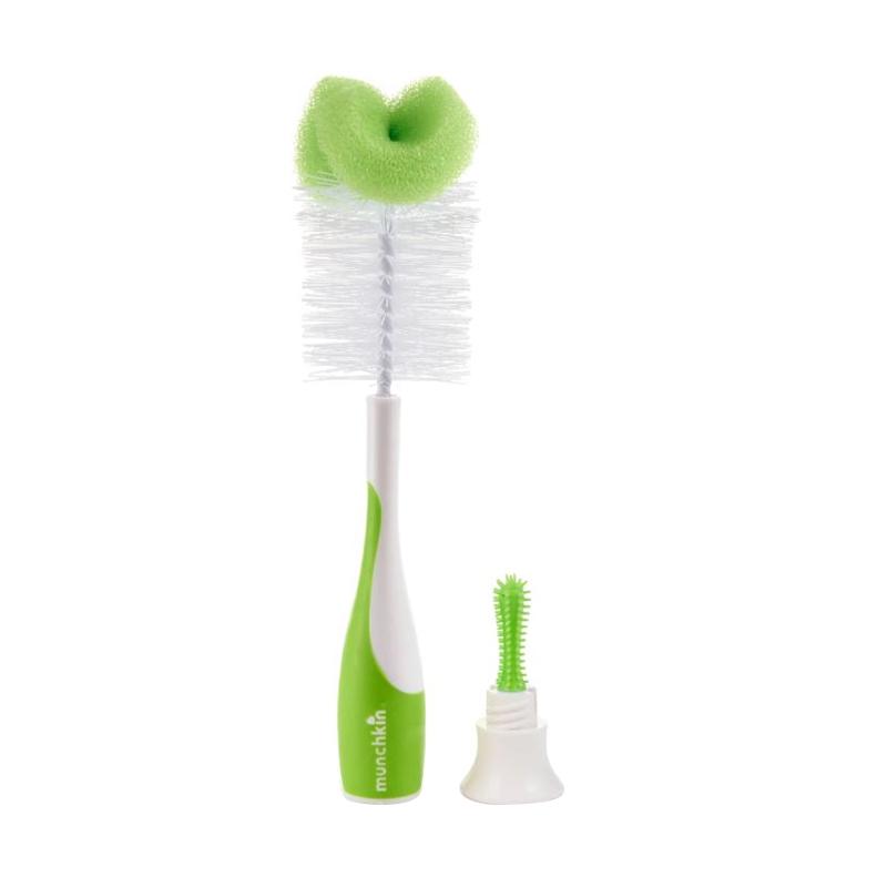 Jual Munchkin Sponge Bottle Brush Perlengkapan Makan Anak Green