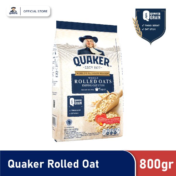 Quacker Oreo Promo Quaker Rolled Oat 800 G Diskon 4% Di Seller Quaker Store Official ...
