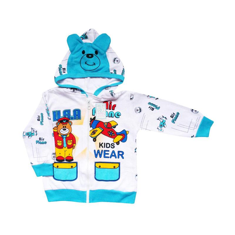 Jual Skabe Baby 0246 Jaket Bayi Laki-laki - Putih Diskon Murah