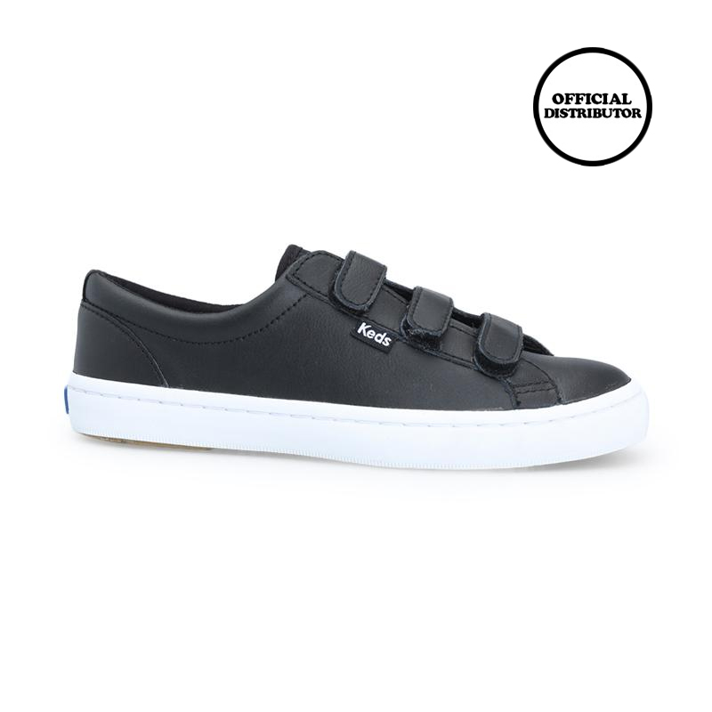 black keds leather