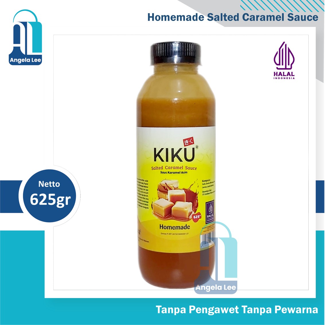 Jual Kiku Homemade saus Salted Caramel Sauce 625gr tnp pengawet topping