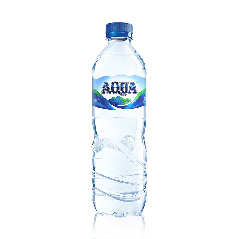 Jual Aqua  Botol  Air Mineral Kemasan 600 mL 24 Botol  