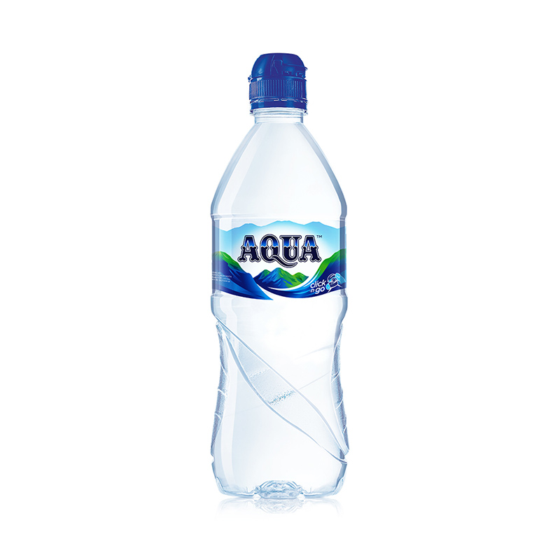 Jual Aqua  Botol Click n Go Air Mineral Kemasan  750 mL 18 