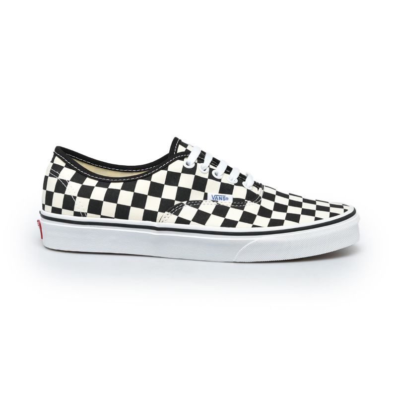black and white authentic vans womens