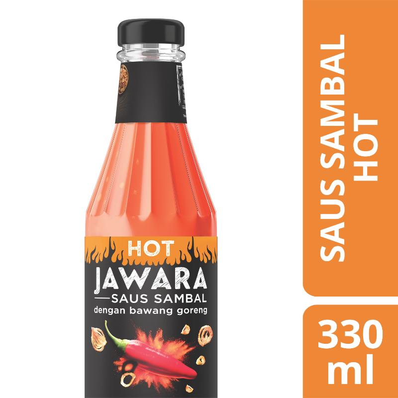 Jual Jawara Chili Sauces Hot Saus [330 Ml/bottle] [68192128] Di Seller Unilever Id Official