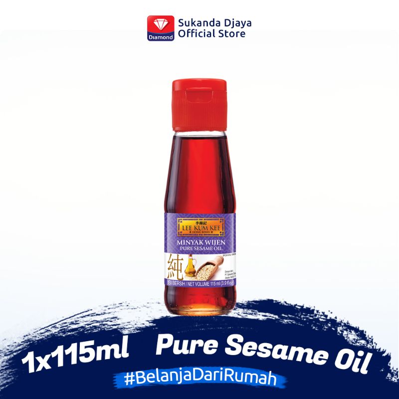Promo Lee Kum Kee Pure Sesame Oil [115 Ml/ 122297] Diskon 24 Di Seller