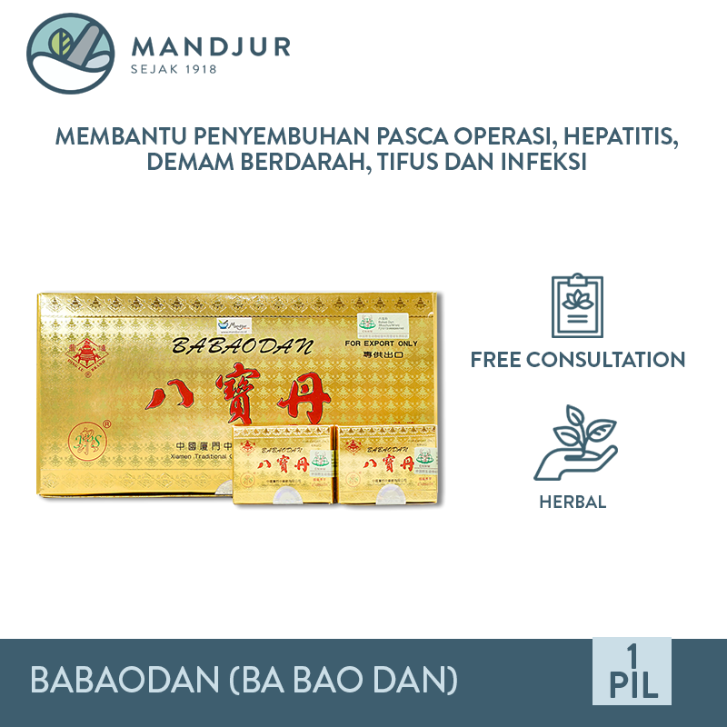 Jual Ding Lu Babaodan Obat Pasca Operasi dan Penyakit Kuning [1 Kotak ...