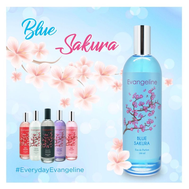 Evangeline blue outlet sakura perfume