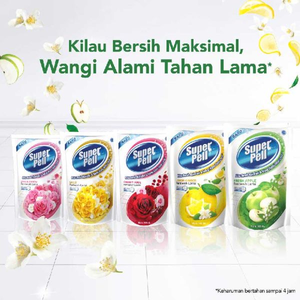 Jual Super Pell Sabun Pel Pembersih Lantai Fresh Apple 770Ml - Pel