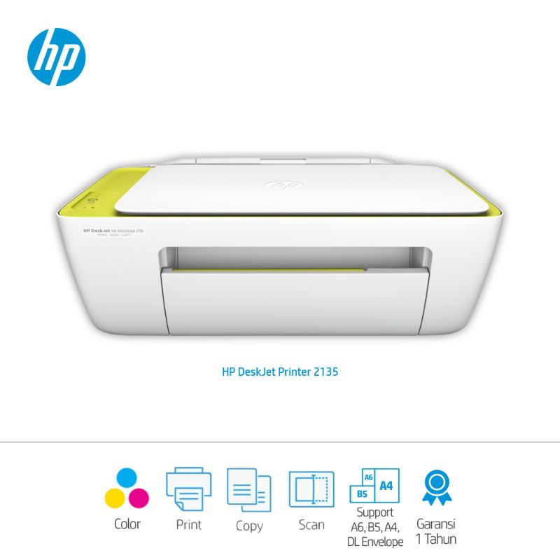 Jual Hp 2135 Deskjet Ink Advantage All In One Printer Print Copy Scan Online Oktober 2020 Blibli Com
