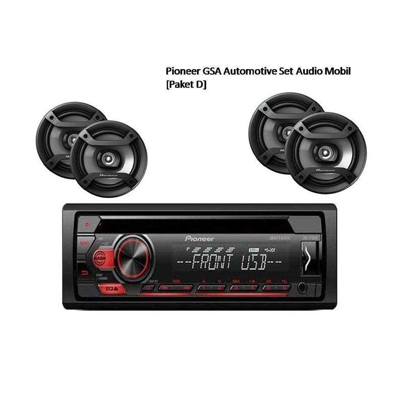 Jual Pioneer GSA Automotive Set Audio Mobil [Paket D
