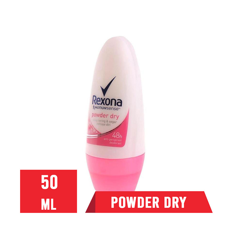 Jual Rexona Powder Dry Women Deodorant Roll On [50 mL] di Seller