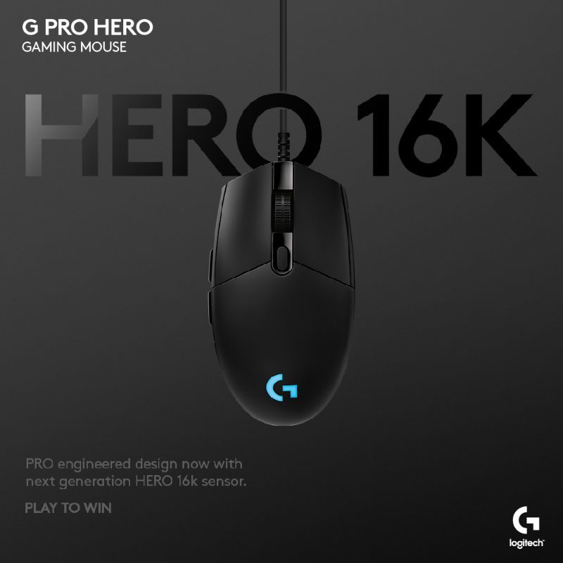 Jual Logitech G Pro Hero Corded Mouse Online Desember 2020 Blibli